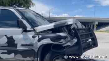 Children among 5 injured in Fort Lauderdale county bus crash