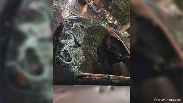 PHOTOS: Large, damaging hail pummels parts of Central Texas