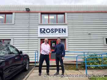 Haslingden business director passes Rospen down to son
