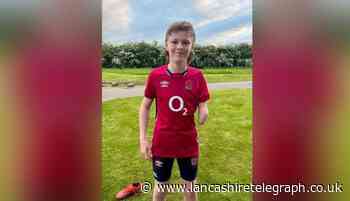 Blackburn boy, 14, to carry ball on pitch at Rugby World Cup Final
