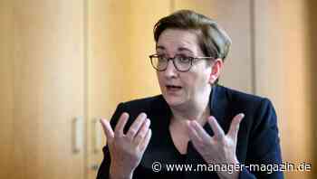 Immobilien- und Baukrise: Bauministerin Klara Geywitz verspricht Impulse für den Wohnungsbau