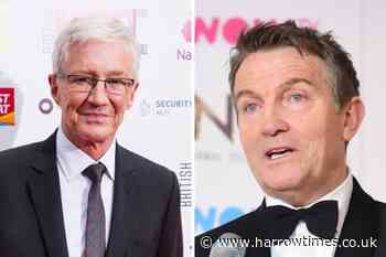 Bradley Walsh pays tribute to ex Blankety Blank host Paul O'Grady