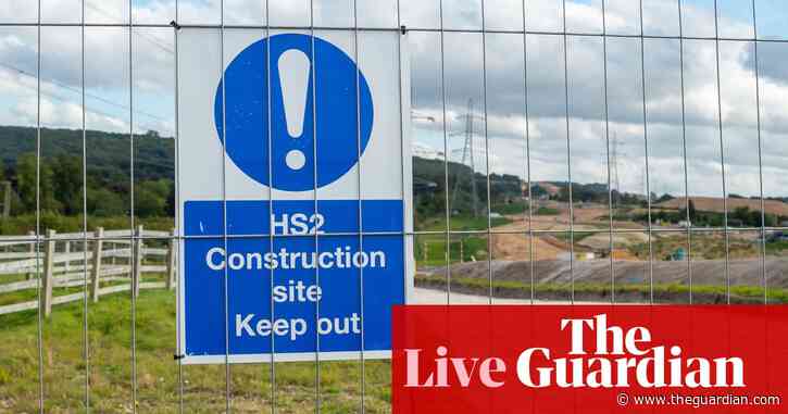 Sunak ‘committed to levelling up’ as he refuses to say HS2 Manchester link still going ahead – UK politics live