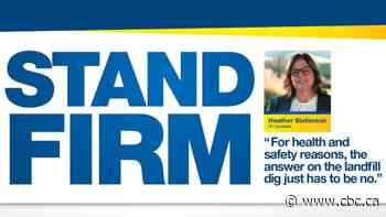 PCs make opposition to landfill search a central facet of campaign as Manitoba election day nears