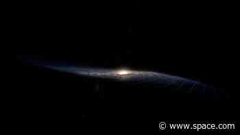 Our entire galaxy is warping, and a gigantic blob of dark matter could be to blame