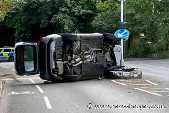 Woman arrested after Bromley Sundridge Avenue crash