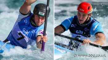 Canoe Slalom World Championships: GB's Kimberley Woods and Joe Clarke win kayak cross golds