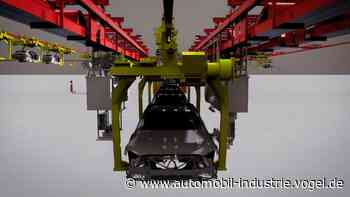 Mercedes: Erster virtueller Umbau und Inbetriebnahme einer Montagehalle