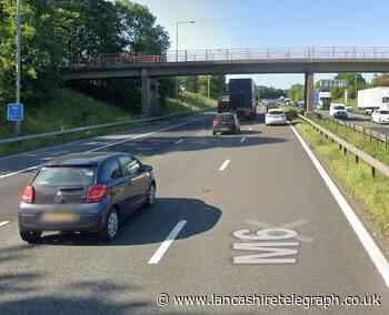 M6 closed near Leyland due to 'concern for safety'