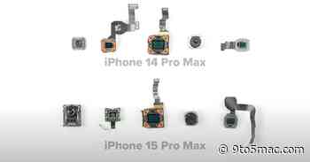 iPhone 15 Pro Max teardown shows the periscope camera, scratchable titanium, more parts pairing