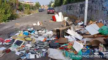 Via Madre Florenzia Profilio discarica a cielo aperto