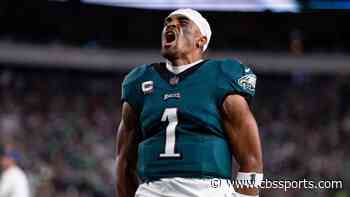 Eagles at Buccaneers time: TV, streaming, key matchups, odds, pick for Jalen Hurts vs. Baker Mayfield on 'MNF'