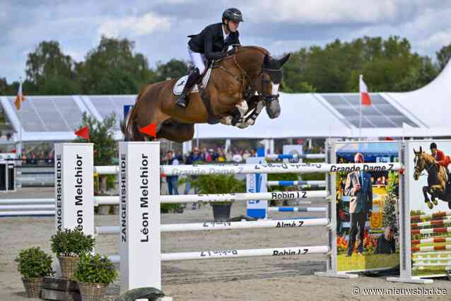 Meisenaar Gilles Thomas kroont zich tot nieuwe Belgische kampioen jumping: “De Olympische Spelen? Die zijn nog veraf”