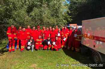 14 DLRG-Einsatztaucher legen Prüfung im Sandforther See in Halle ab