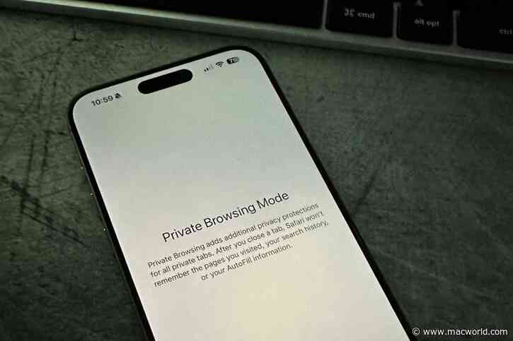 iOS 17 lets you pick a different default search engine for private browsing