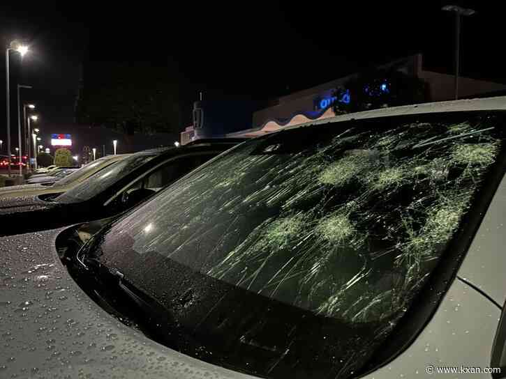 What to do if you're caught driving in hail