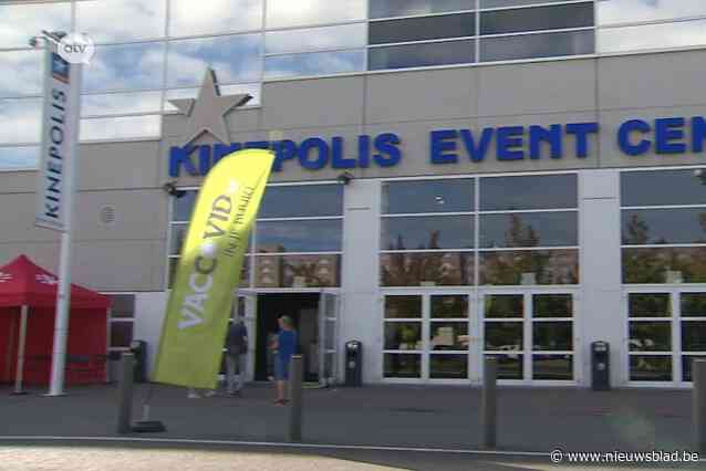 Vaccinatiecentrum aan cinemacomplex Kinepolis weer geopend