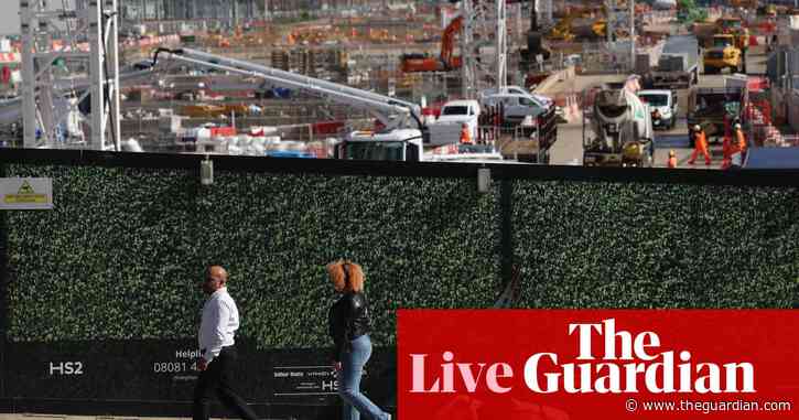 HS2 may end up as ‘total waste of money’, warns IFS thinktank – as it happened