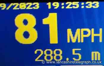 Preston driver clocked at shocking 81mph in 30mph zone