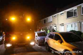 Melding van brand in meterkast aan de Bazuinstraat in Purmerend