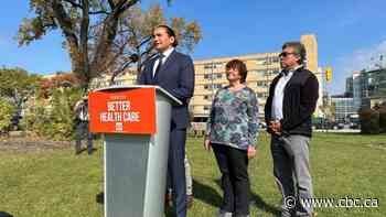 Manitoba NDP leader promises support for allied health professionals in election's final stretch