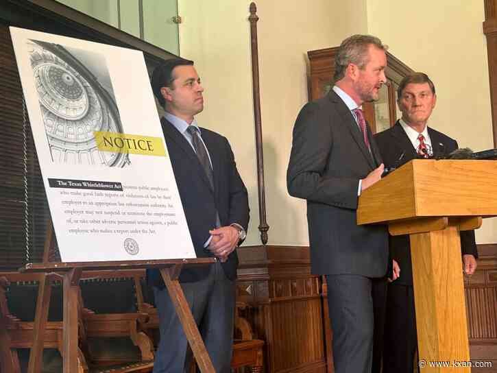 'We are not going away': Paxton whistleblowers announce next steps in legal fight