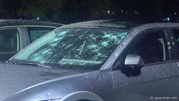 Round Rock dealerships see hail damage, expect deals for dented cars