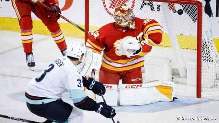 Yamamoto bags two as Seattle Kraken win 5-3 over Calgary Flames