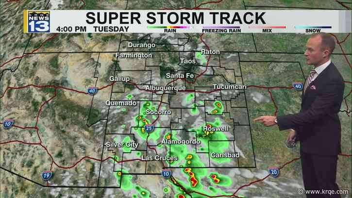 Strong to severe storms possible Tuesday