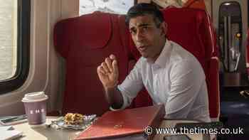 Rishi Sunak alarmed by runaway cost of HS2. subscription