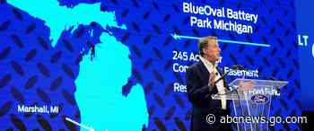 Ford pausing construction of Michigan battery plant amid contract talks with auto workers union