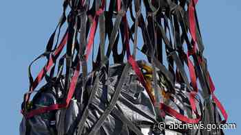 NASA's first asteroid samples land on Earth after release from spacecraft