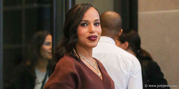 Kerry Washington Rocks Three Fashionable Looks To Promote Memoir in NYC