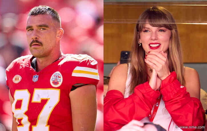 Sales of Travis Kelce Chiefs jerseys see 400 per cent sale spike amid Taylor Swift dating rumours