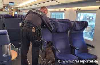 BPOLI MD: Polizeieinsatz mit Sprengstoffspürhund