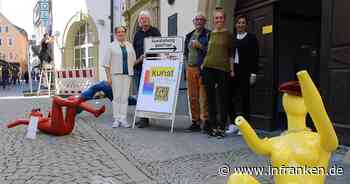 Kitzingen: Ausstellung lokaler Künstler endet bald - bis wann Skulpturen und Co. zu sehen sind