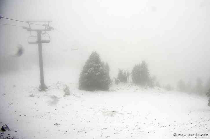 Oregon Ski Resort Shows Off Fresh Coating Of Snow