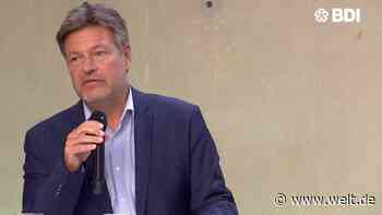 Habeck spricht beim Klimakongress des Industrieverbands BDI