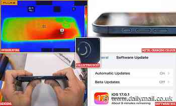 iPhone 15 Pro is plagued with issues just one week after hitting shelves: Buyers complain of overheating, metal changing colour and the £1,499 device bending in the hand - as one calls it 'Apple's biggest flop in history'