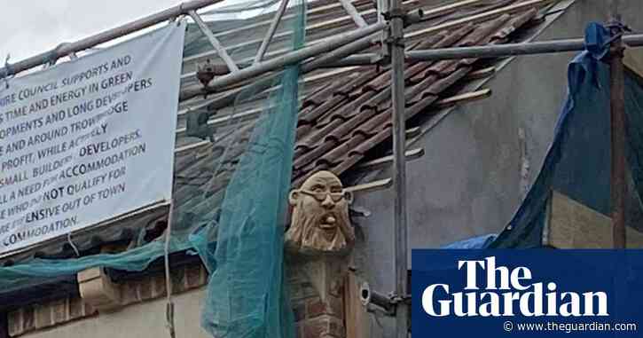 Trowbridge ‘gargoyle’ finds its home in global architecture of spite