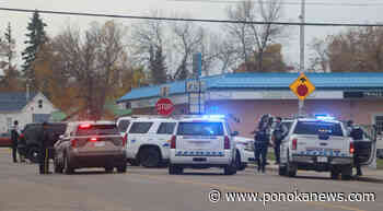 UPDATE: Heavy police presence in downtown Ponoka