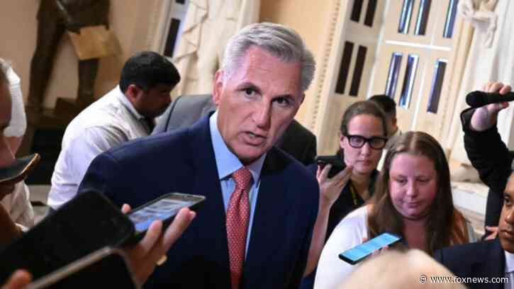 McCarthy signals House could soon vote on short-term spending bill to avert shutdown