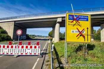Wann die Sperrung der Osnabrücker Straße endlich endet