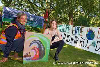 Extinction Rebellion will 138 Bäume in Schildesche retten