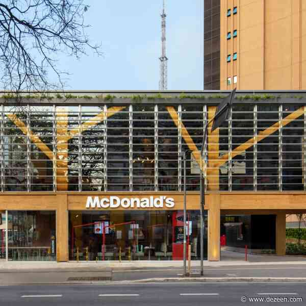 Superlimão uses mass timber for the "most sustainable McDonald's in Brazil"