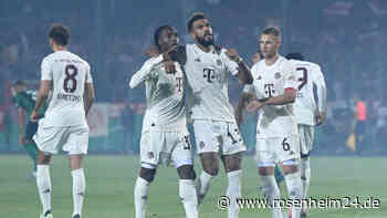 Preußen Münster gegen den FC Bayern im Live-Ticker: Spielunterbrechung und Protest der Fans