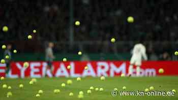 Tennisball-Protest beim FC Bayern: Ärger wegen DFB-Pokal-Termin in Münster
