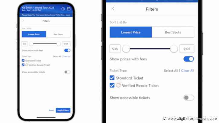 Ticketmaster Turns On All-In Pricing, But Only Where Required