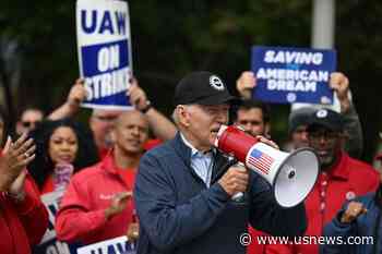 Biden’s History-Making Walk on the Picket Line