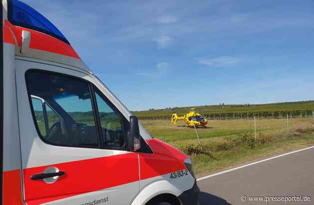 POL-PDNW: Verkehrsunfall mit schwerverletztem Traktorfahrer
